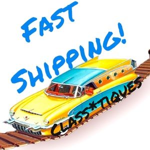 Fast Shipping! Same Day Shipping or Monday if your purchase is made on a Friday!